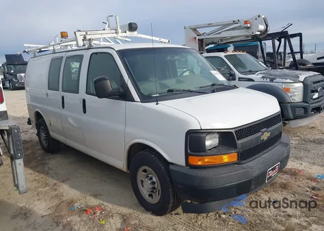 2017 Chevrolet Express 2500 Work Van from USA, damaged, VIN 1GCWGAFF2H1249039